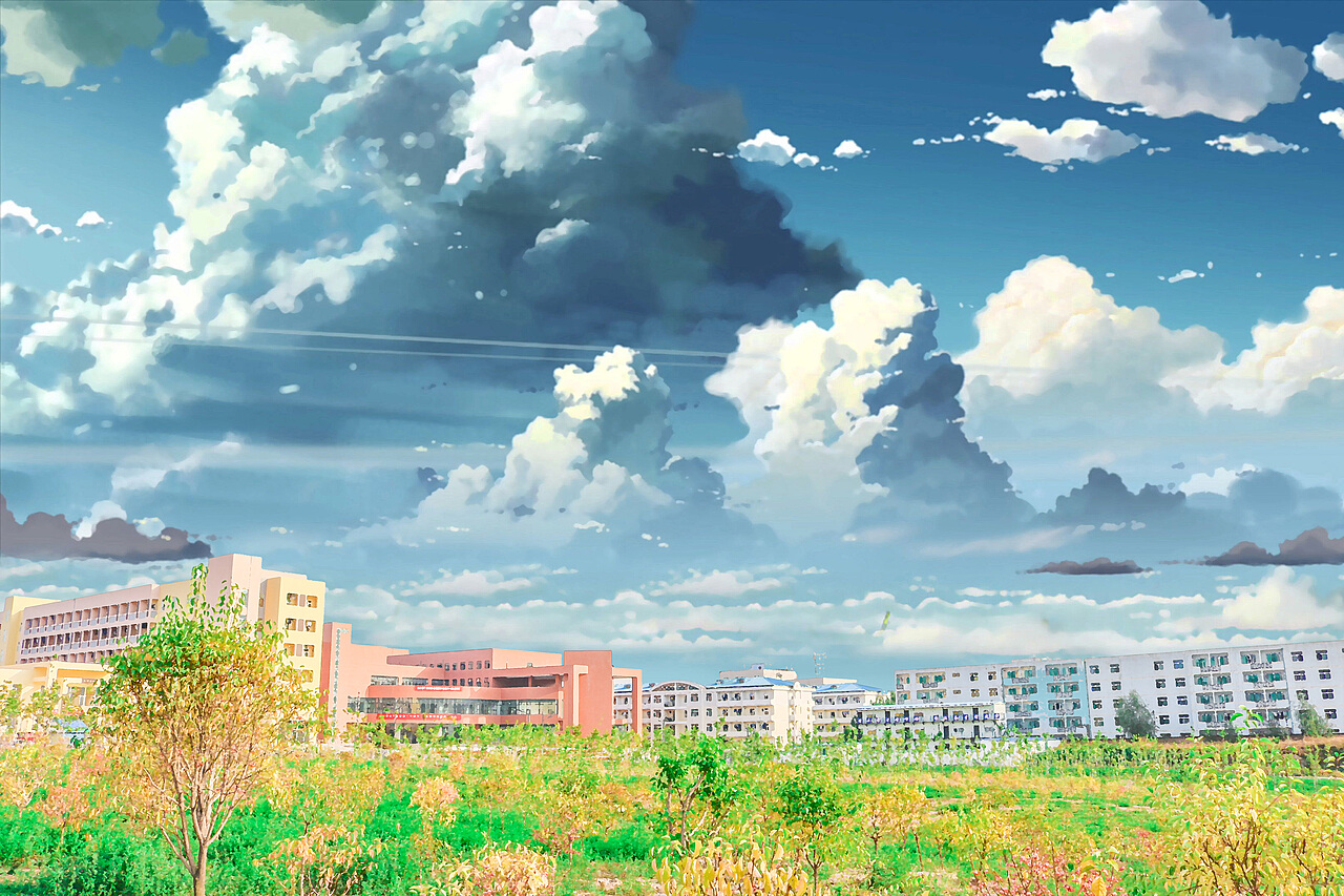 中北大學(xué)動(dòng)漫設(shè)計(jì) 天空為幕，創(chuàng)意翱翔